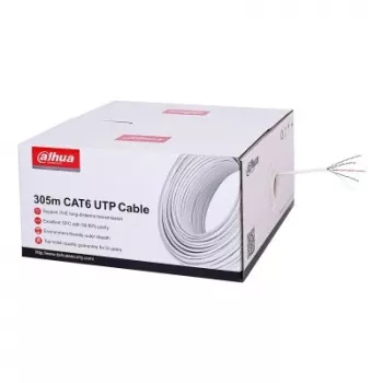 DAHUA PFM923I-6UN-C CAT6 UTP kábel, 305m, biely