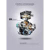Leofoto G4 Pro statívová hlava s prevodovkou