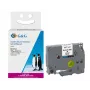 G&G Ninestar saténová páska kompatibilná s Brother TZe-R231, 12mm x 4m, červená