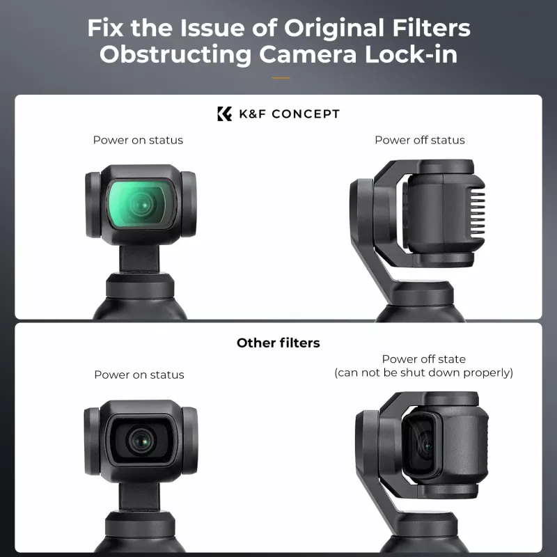 KF UV filter HD MC 12-vrstvový pre DJI Osmo Pocket 3 (KF01.2534)