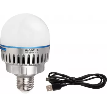 LED žiarovka RGBWW Nanlite PavoBulb 10C, sada s 1 svetlom (14-1004-1KIT)
