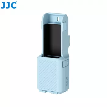 JJC 2-in-1 ochranné puzdro & magnetický držiak pre DJI Osmo Pocket 4 / 3 - modrá