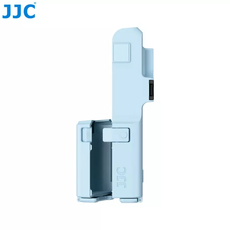 JJC 2-in-1 ochranné puzdro & magnetický držiak pre DJI Osmo Pocket 4 / 3 - modrá