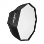 Godox SB-UBW95 95cm oktagonálna dáždniková softbox s Bowens uchytením, strieborným vnútrom, difuzérmi a prenosnou taškou