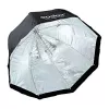 Godox SB-UBW95 95cm oktagonálna dáždniková softbox s Bowens uchytením, strieborným vnútrom, difuzérmi a prenosnou taškou