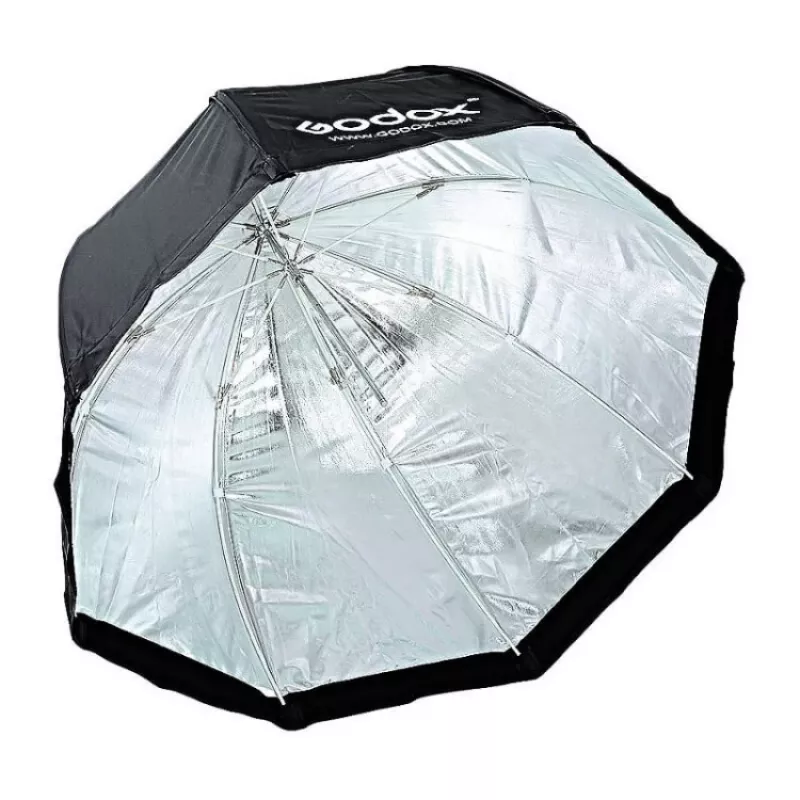 Godox SB-UBW95 95cm oktagonálna dáždniková softbox s Bowens uchytením, strieborným vnútrom, difuzérmi a prenosnou taškou