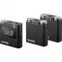Godox Virso M2 2,4 GHz bezdrôtový mikrofónový systém na nahrávanie