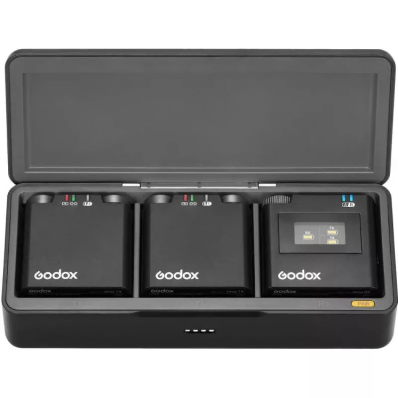 Godox Virso M2 2,4 GHz bezdrôtový mikrofónový systém na nahrávanie