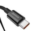 Baseus CATYS-C01 USB-C na USB-C 100W PD rýchlonabíjací kábel 2m čierny