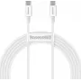 Baseus Superior Series USB-C na USB-C kábel 100W 2m biely