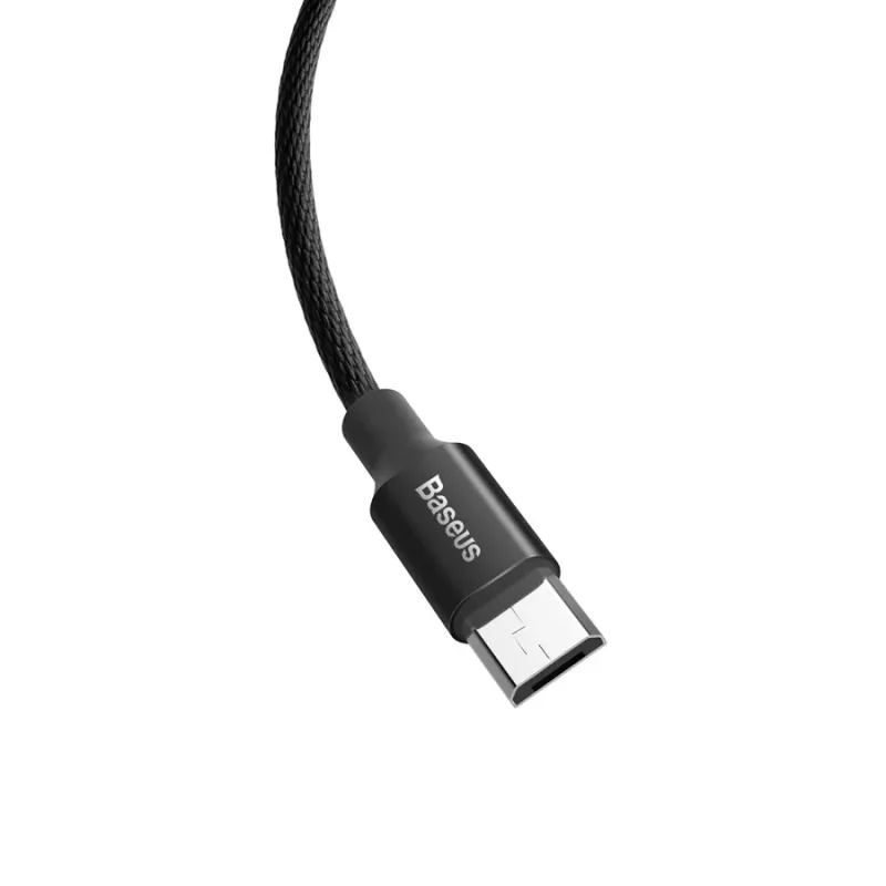 Baseus Yiven USB-A na Micro-USB kábel 1,5 m 2 A čierny
