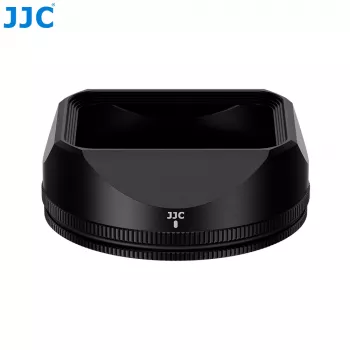 JJC LH-JXF23F28 sada slnečnej clony a krytu pre Fujifilm XF 23mm/27mm F2.8 R WR - čierna