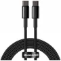 Baseus Tungsten Gold USB-C na USB-C kábel 100W PD 2m čierny