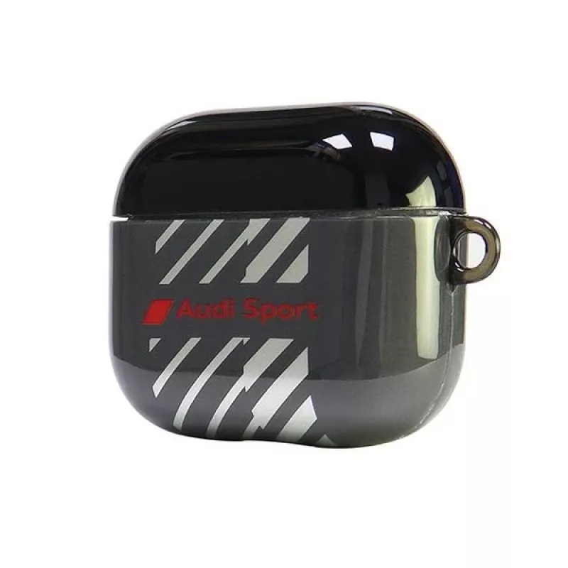 Audi IML Sport AirPods 3 puzdro čierne AUS-IMLAP3-RSQ/D1-BK