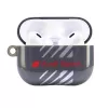 Audi IML Sport Puzdro pre AirPods Pro 2, čierne AUS-IMLAPP2-RSQ/D1-BK