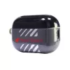 Audi IML Sport Puzdro pre AirPods Pro 2, čierne AUS-IMLAPP2-RSQ/D1-BK