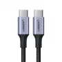 UGREEN USB-C na USB-C kábel 100W 5A čierny 1,5m