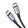 UGREEN USB-C na USB-C kábel 100W 5A čierny 1,5m