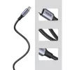 UGREEN USB-C na USB-C kábel 100W 5A čierny 1,5m