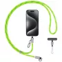 USAMS SJ746 30W USB-C na Lightning nabíjací kábel s pútkom 1,2 m zelený