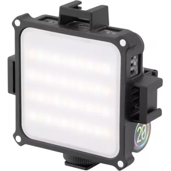 Zhiyun M20 RGB LED doplnkové svetlo s výkonom 20W, 2700K-6500K CCT, HSI farebné režimy, OLED displej, magnetická zadná strana, USB-C PD nabíjanie