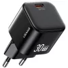 USAMS JO Series CC262 30W GaN USB-C napájací zdroj s 1m USB-C káblom - biely