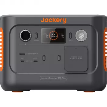 Jackery Explorer 300 Plus 288Wh LiFePO4 prenosná powerstation s 300W AC, 100W PD, Solar Ready