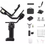 ZHIYUN CRANE 4 COMBO 3-osový stabilizátor gimbal pre kameru s nosnosťou 6kg, 12h batéria, dotykový displej a prídavné svetlo, čierna