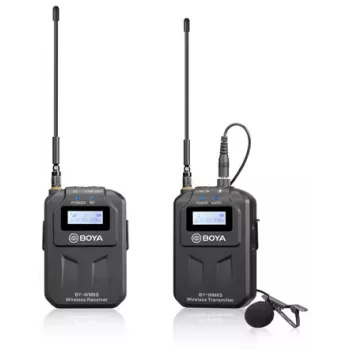 BOYA BY-WM6S UHF bezdrôtový lavalier mikrofónový systém pre kamery a smartfóny