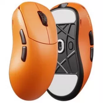 Lamzu Thorn V2 bezdrôtová herná myš, 8000 Hz – oranžová
