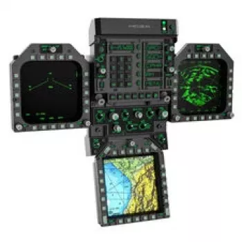 Moza Racing FMP18 Panel Bundle – 18-input sim-racing ovládací panel s RGB podsvietením
