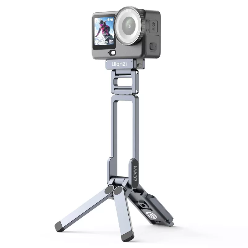 ULANZI MA37 magnetický mini statív rukoväť pre DJI Osmo Action 6 Nano Arca-Swiss sivá