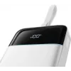 CUKTECH LPB252N 120W 25000mAh powerbank s integrovaným USB-C káblom - biela