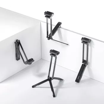 ULANZI MA70 magnetický mini statív rukoväť pre DJI Osmo Action 3/4/5 Pro, GoPro, Insta360, smartfóny - čierny