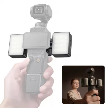 Duálne magnetické LED svetlo Ulanzi LM06 pre DJI Osmo Pocket 3/4