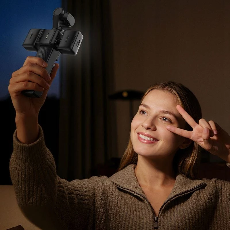 Duálne magnetické LED svetlo Ulanzi LM06 pre DJI Osmo Pocket 3/4
