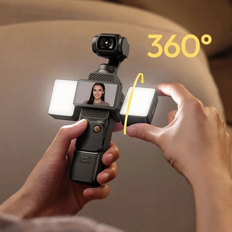 Duálne magnetické LED svetlo Ulanzi LM06 pre DJI Osmo Pocket 3/4