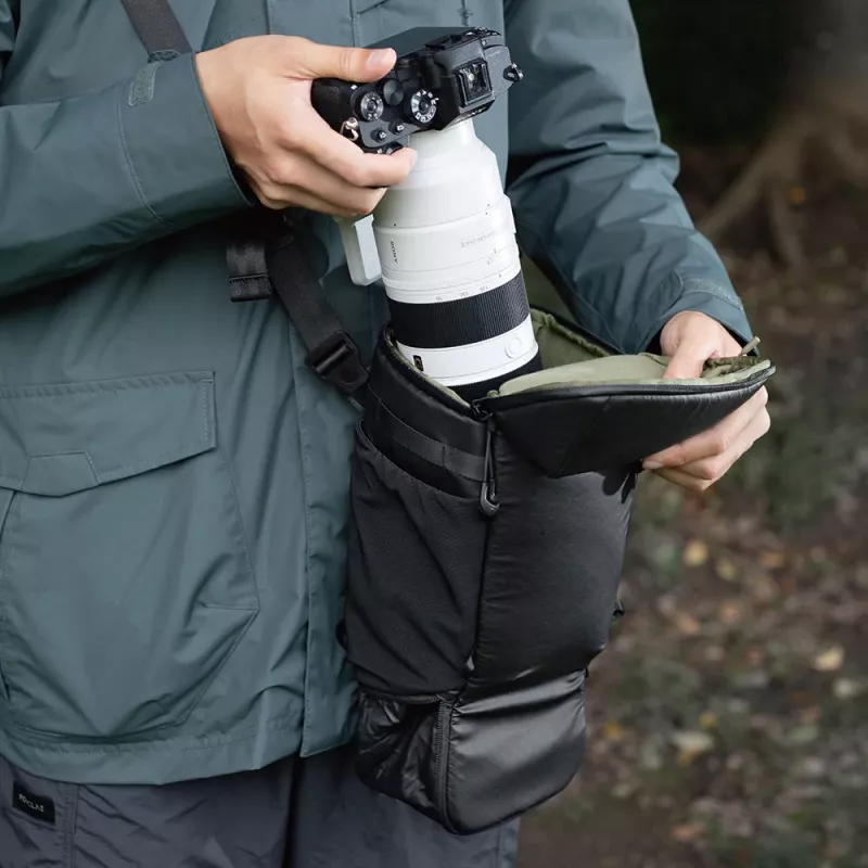 PGYTECH kamera top loader taška cez rameno pre DSLR/bezzrkadlovky, čierna