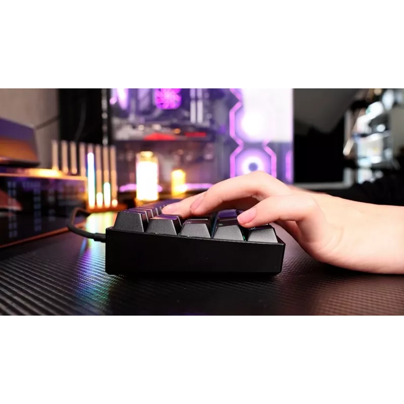 MCHOSE Ace 60 Pro Hall-Effect magnetická herná klávesnica, TTC Uranus Magnetic Switch-SE, čierna (Ace60-5A)
