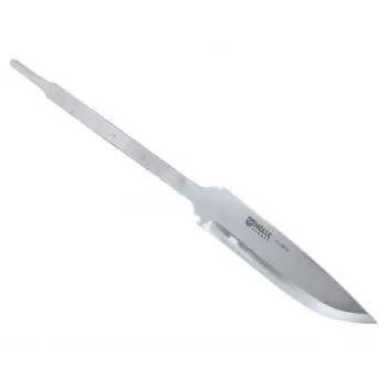 Helle #99 čepeľový polotovar – Sandvik 12C27 nerezová oceľ, Scandi brúsenie, Drop Point – DIY výroba nožov