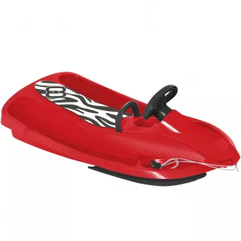 Hamax Sno Zebra Snow Racer, červená/čierna