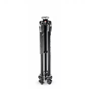 Manfrotto 290 Xtra hliníkový statív s 3-násobne výsuvnými nohami, 3-way hlavica nie je súčasťou, čierna, MT290XTA3