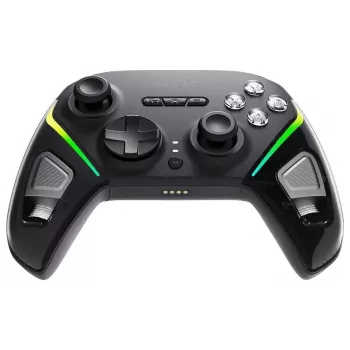 AJAZZ GP100-B bezdrôtový RGB ovládač pre Switch/PC/iOS/Android - čierny