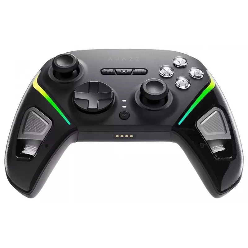 AJAZZ GP100-B bezdrôtový RGB ovládač pre Switch/PC/iOS/Android - čierny