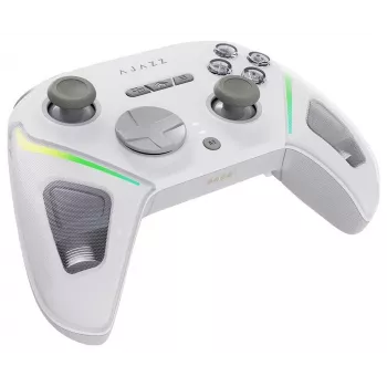 AJAZZ GP100-W tri-mode bezdrôtový RGB gamepad pre Switch, PC, iOS & Android – biely