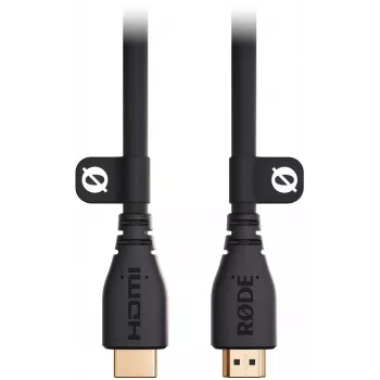RODE HDMICABLE3M 3m High-Speed HDMI kábel s Ethernet, 4K 60Hz, HDR, 18Gbps, pozlátený
