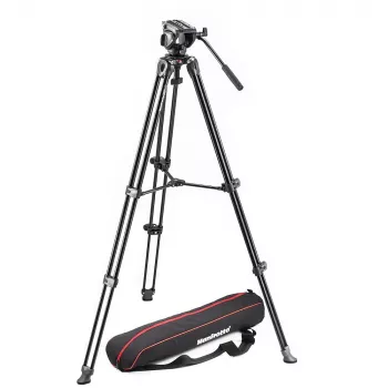 Súprava videostatívu Manfrotto MVK500AM s fluidnou hlavou MVH500A a hliníkovým statívom MVT502AM