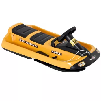 Hamax Sno Taxi Snow Racer, žltá, polyetylén
