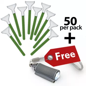 Visible Dust MXD100 Green 1.0x Vswabs hromadné balenie 50 ks