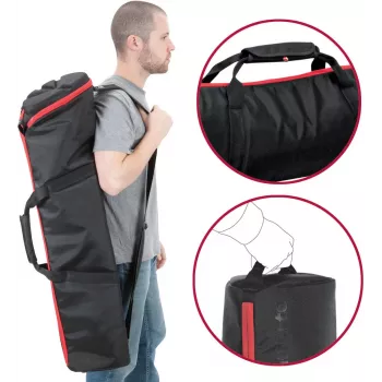 Manfrotto MB MBAG90PN vystlaná taška na statív 90 cm, čierna